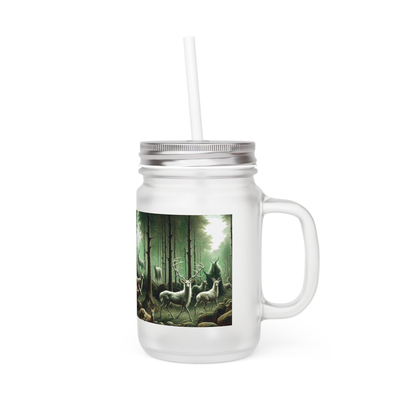Wendigo Shepherd Mason Jar Tumbler