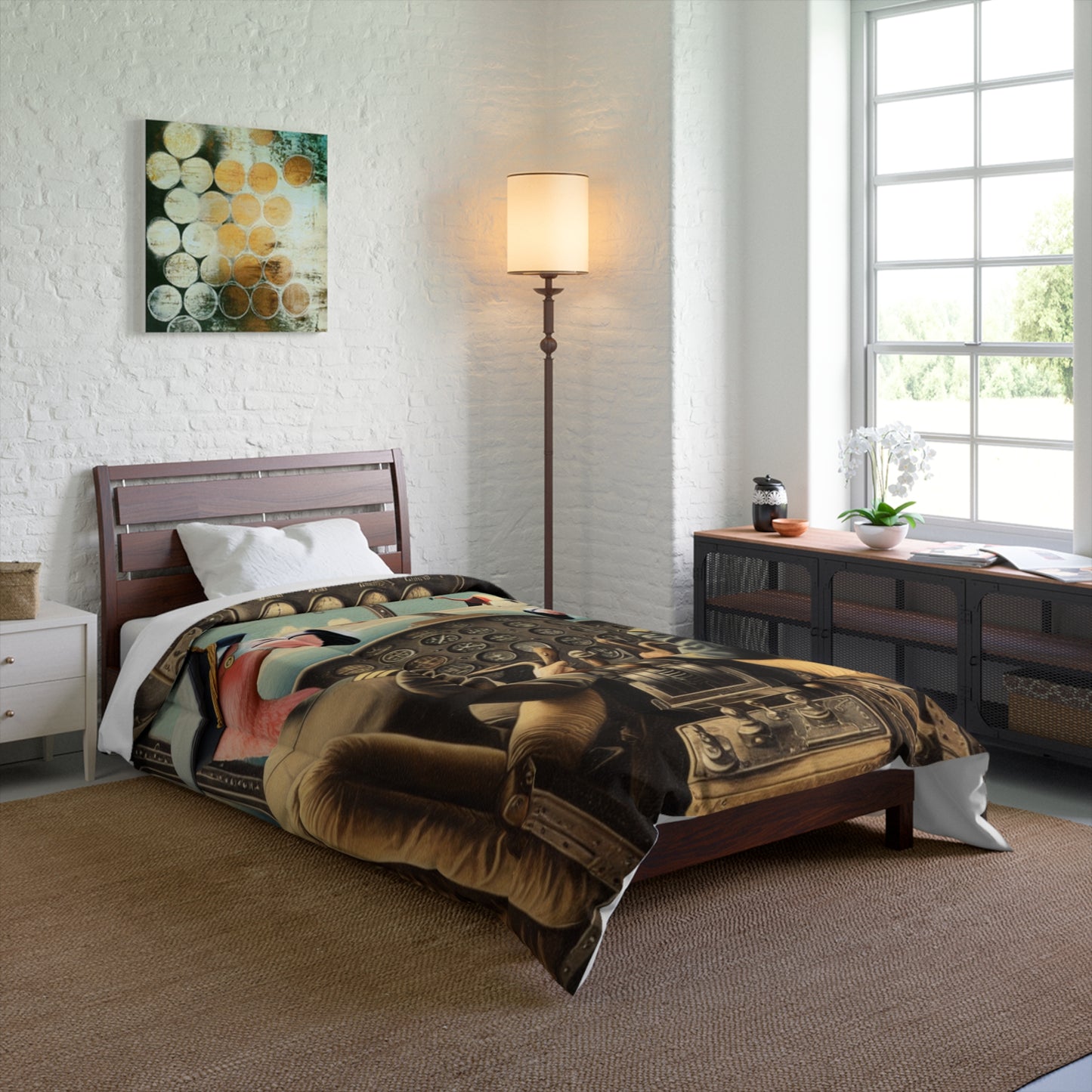 Flamingo Flight Deck Comforter