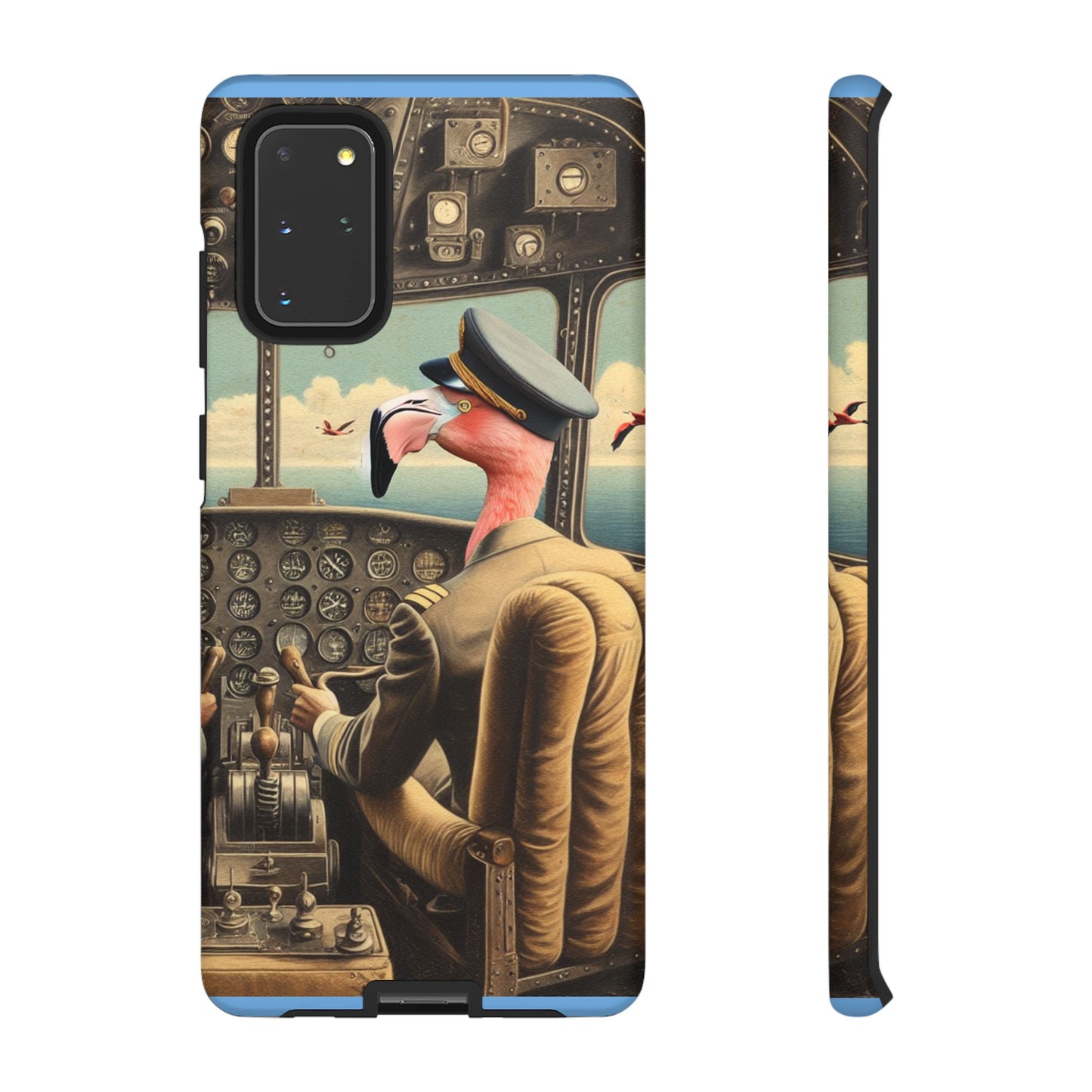 Flamingo Flight Deck Phone Case - GALAXY