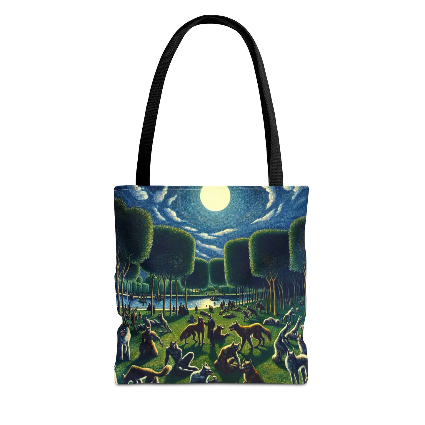 Werewolves at the Waterfront Tote Bag