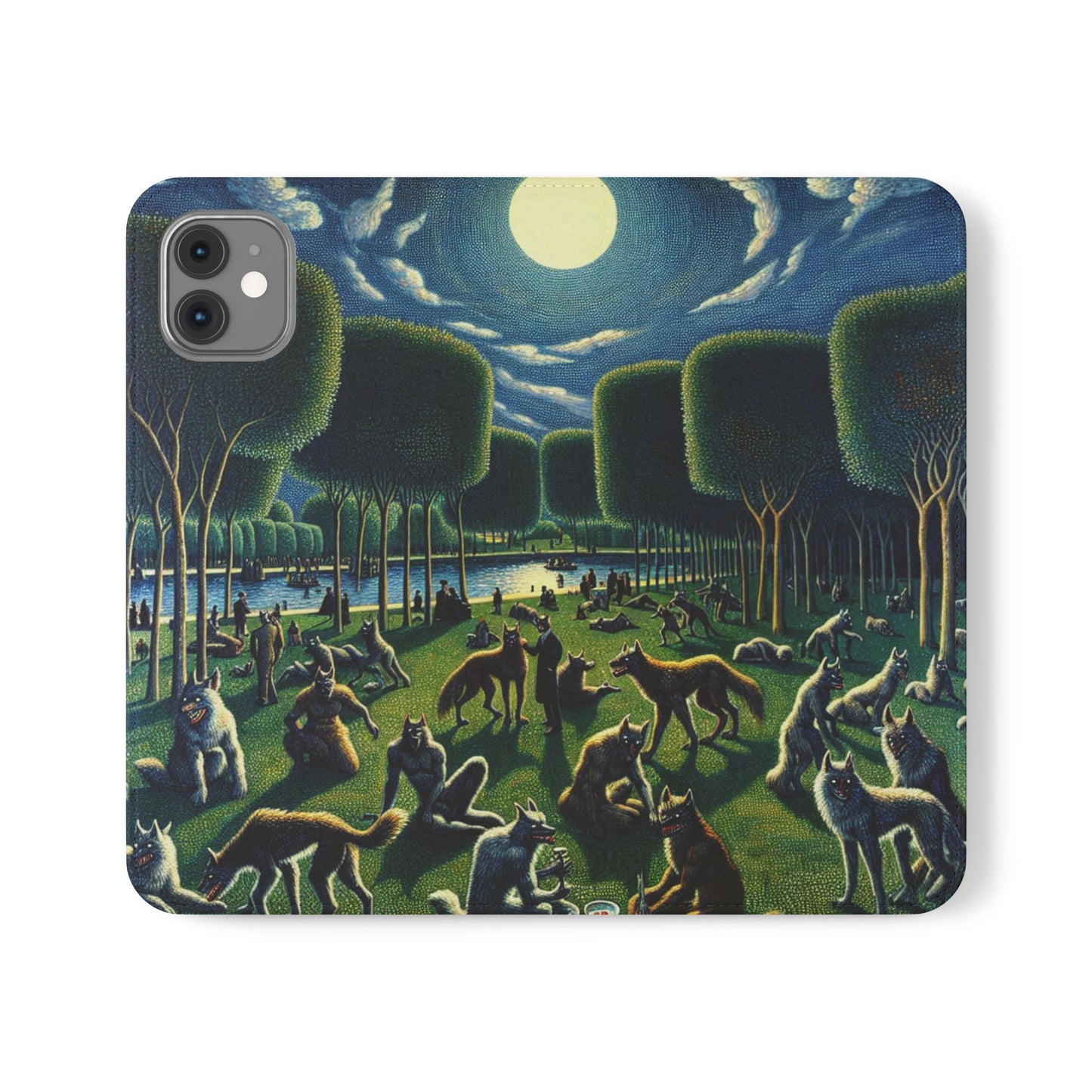 Werewolves at the Waterfront Flip Case - iPhone/Galaxy