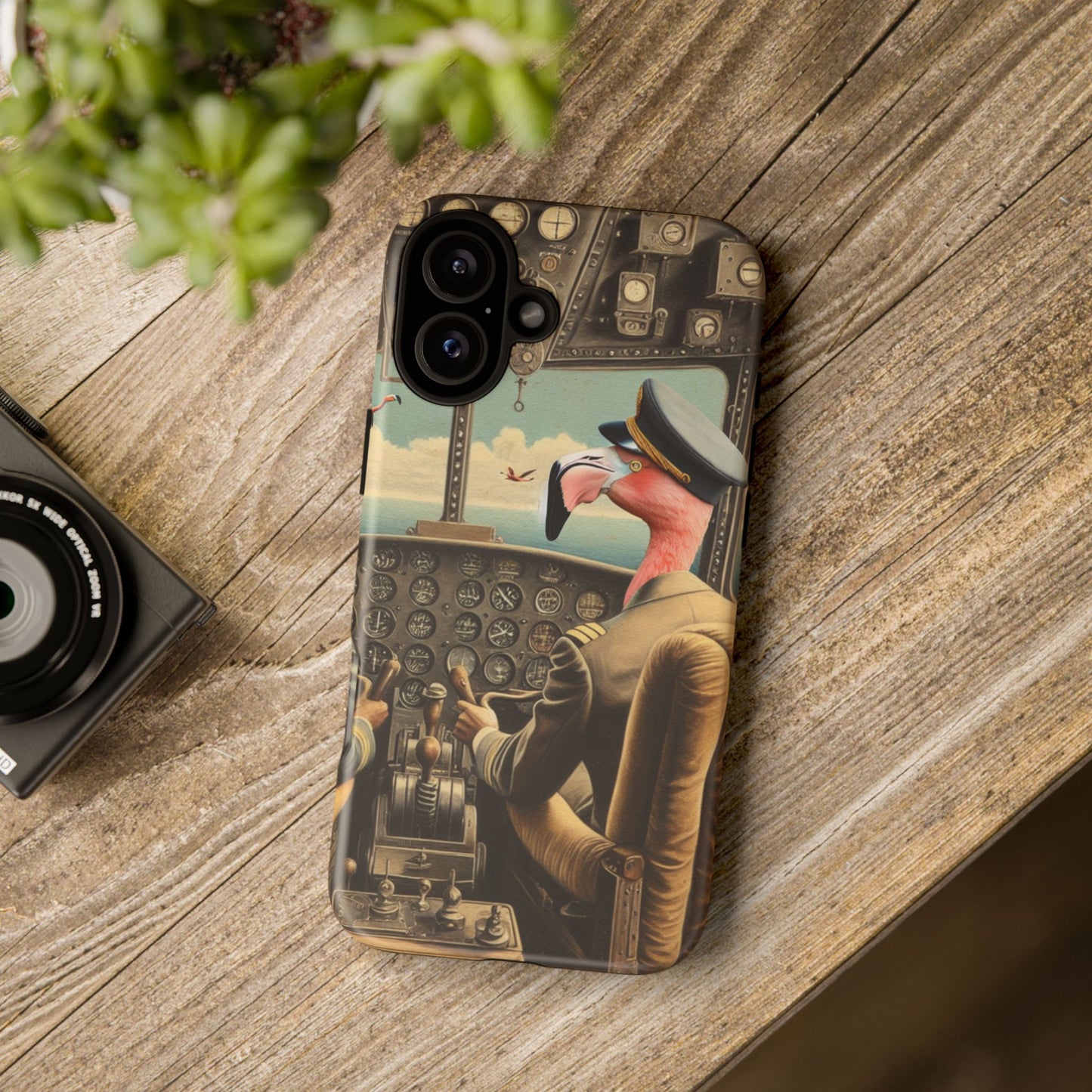 Flamingo Flight Deck Phone Case - IPHONE