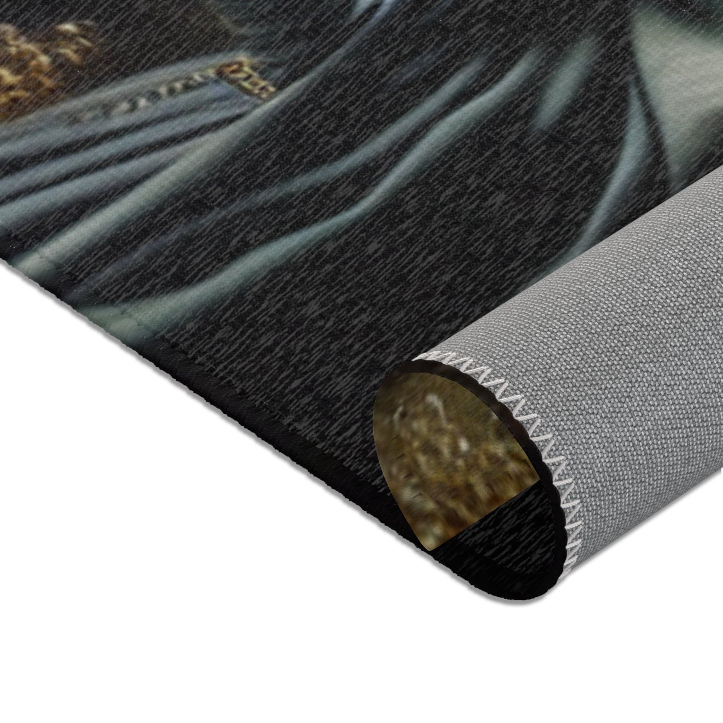 Vermeer's Vampire Violinists Area Rug - HORIZONTAL