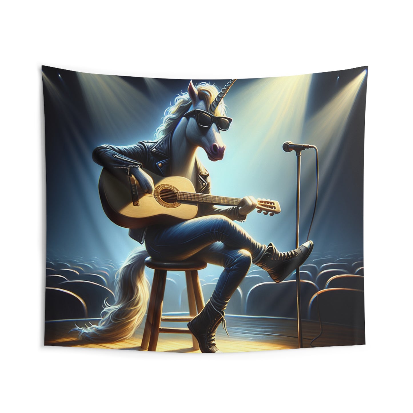 Unicorn Unplugged Wall Tapestry