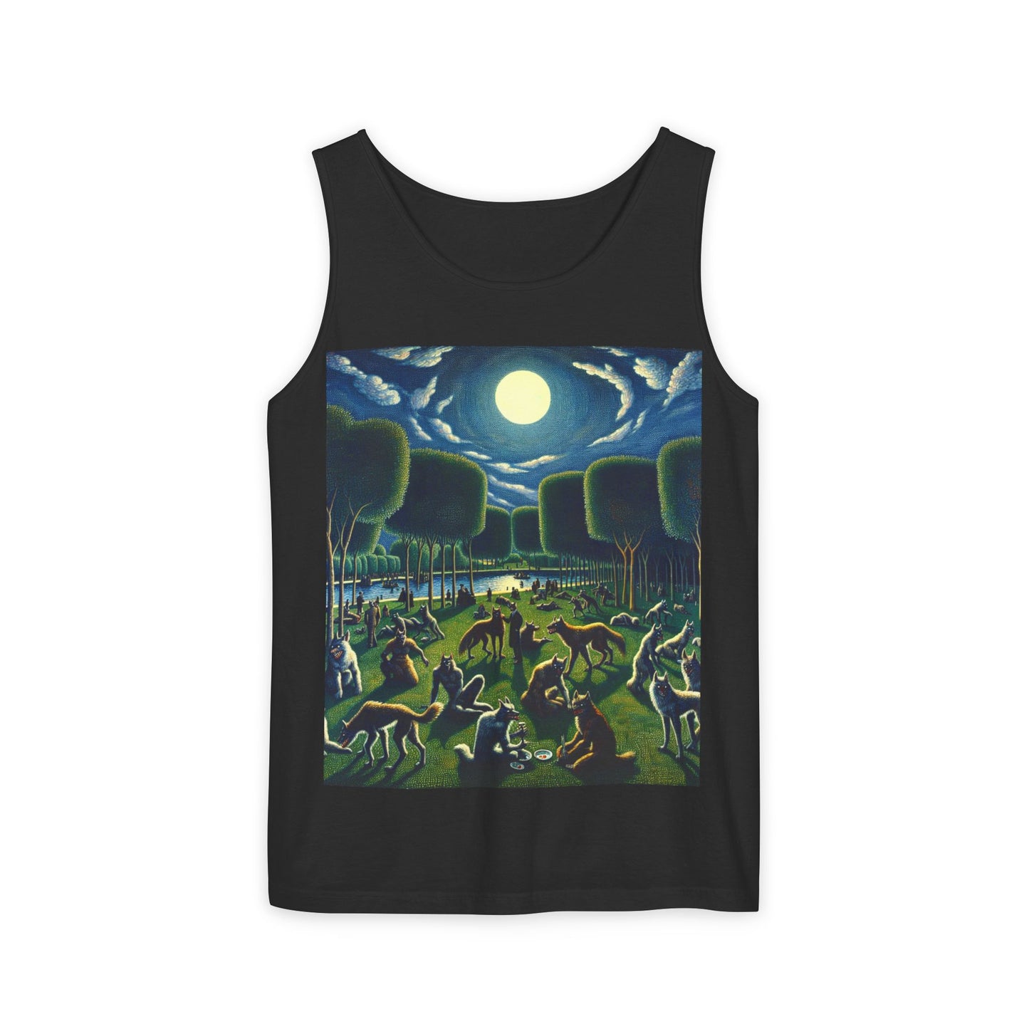 Werewolves at the Waterfront Unisex Tank Top