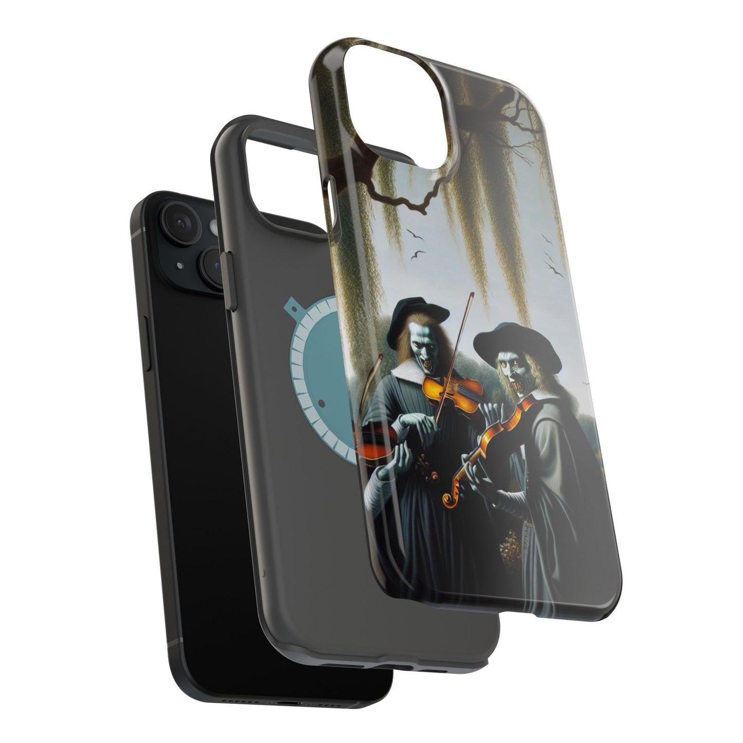 Vermeer's Vampire Violinists Magnetic iPhone Case