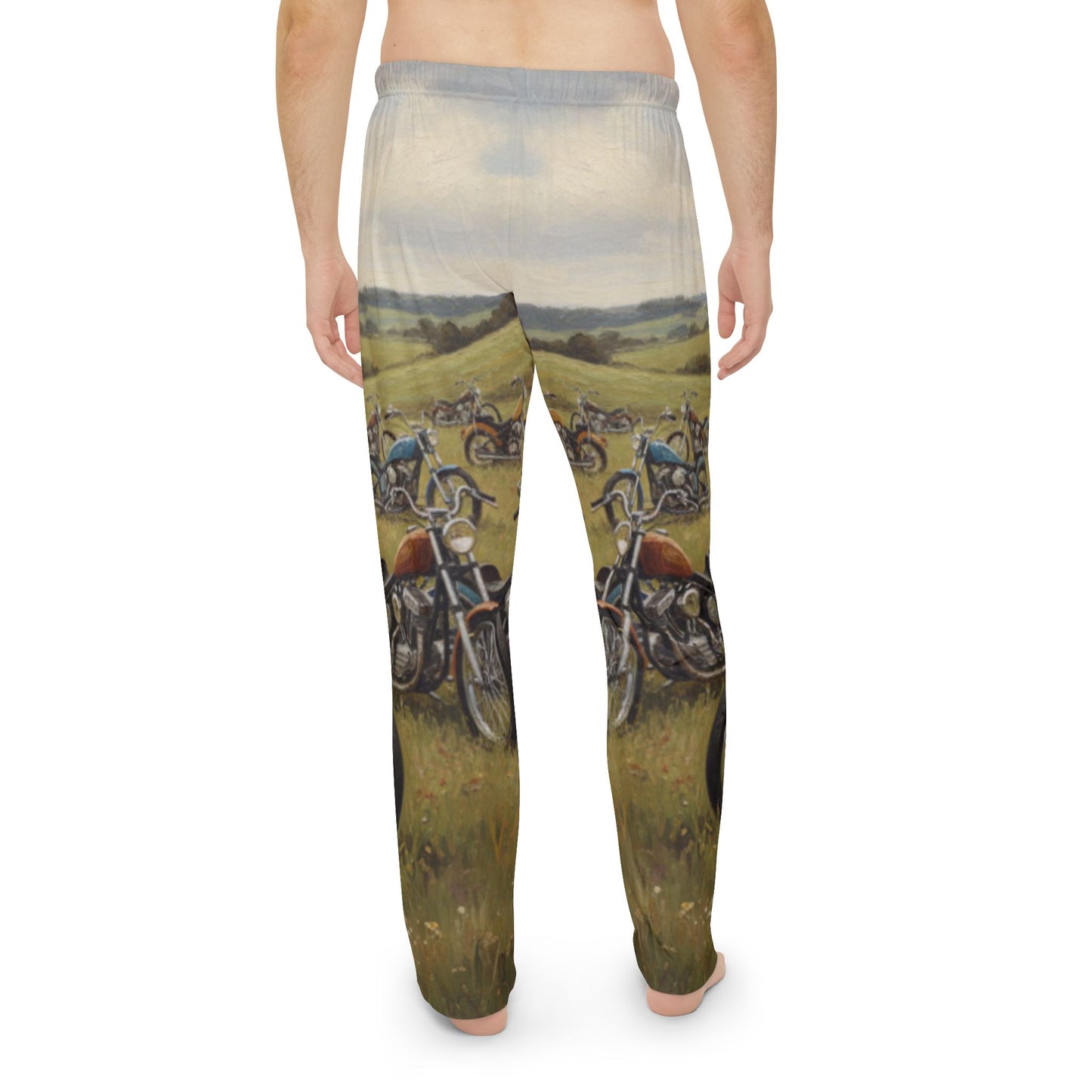 Wild Motorcycles Men's Pajama Pants