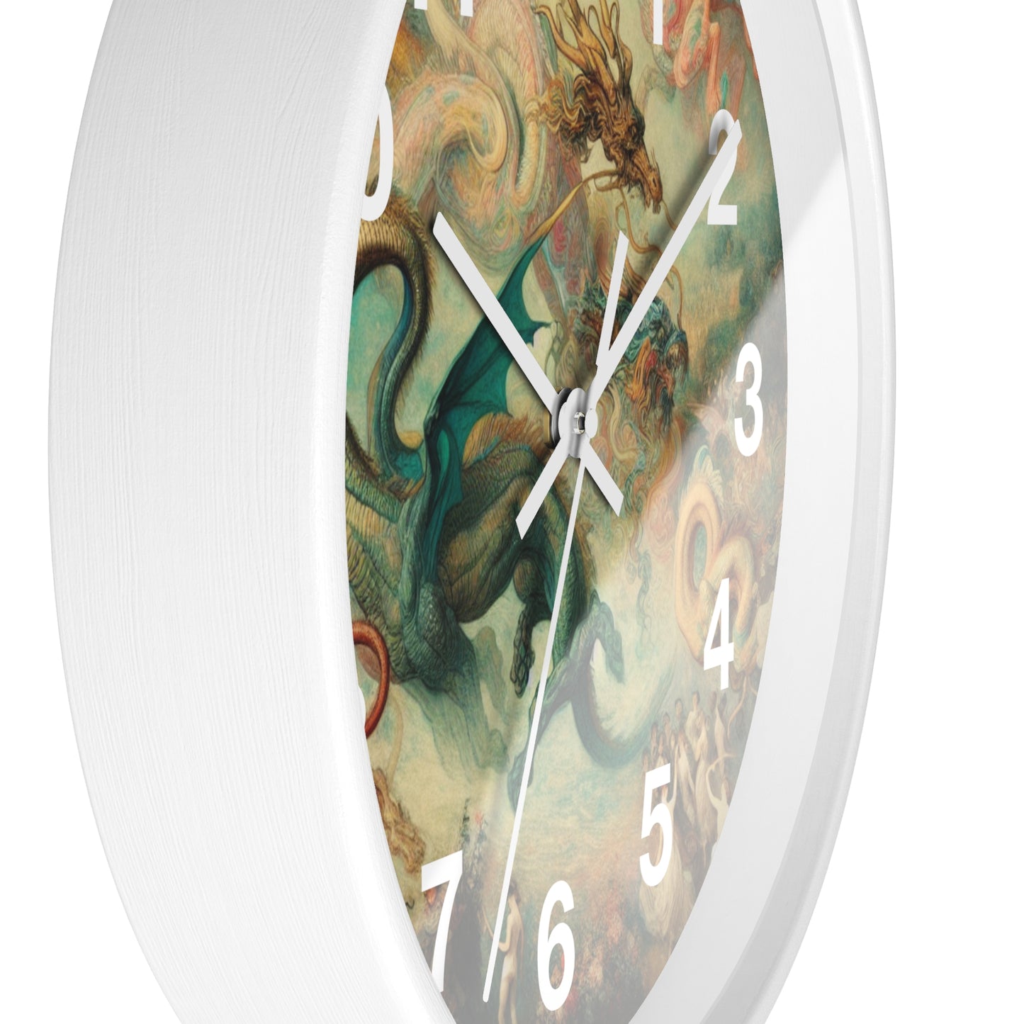 Degas Dreams of Dragons Wall Clock