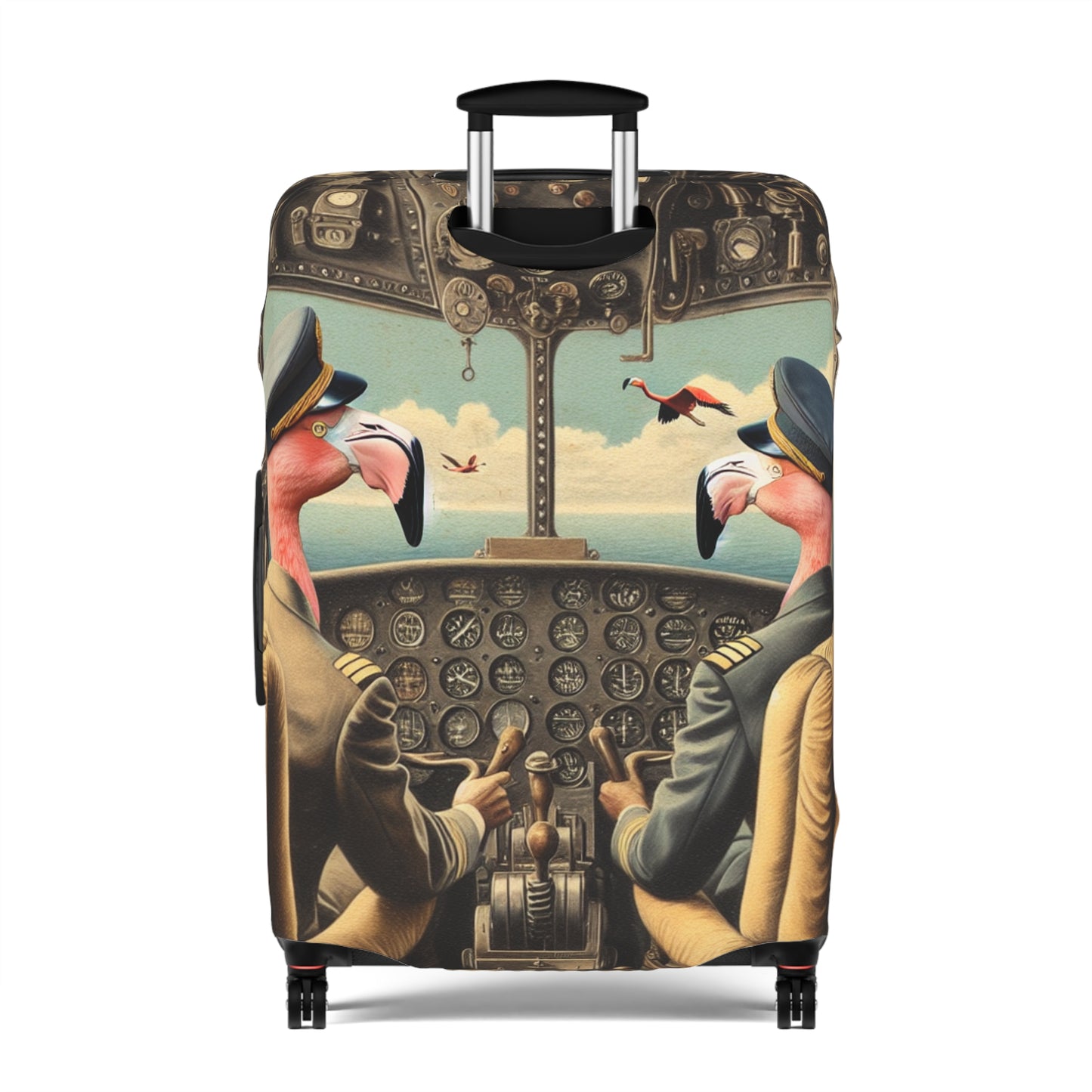Flamingo Flight Deck Luggage Cover