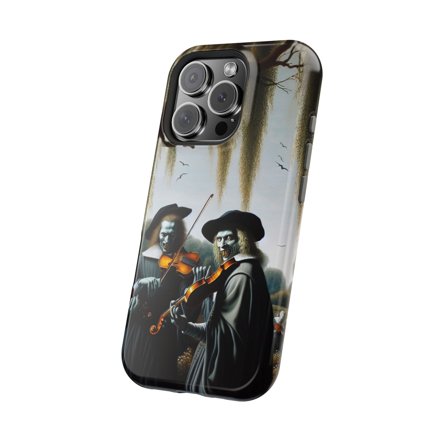 Vermeer's Vampire Violinists Magnetic iPhone Case