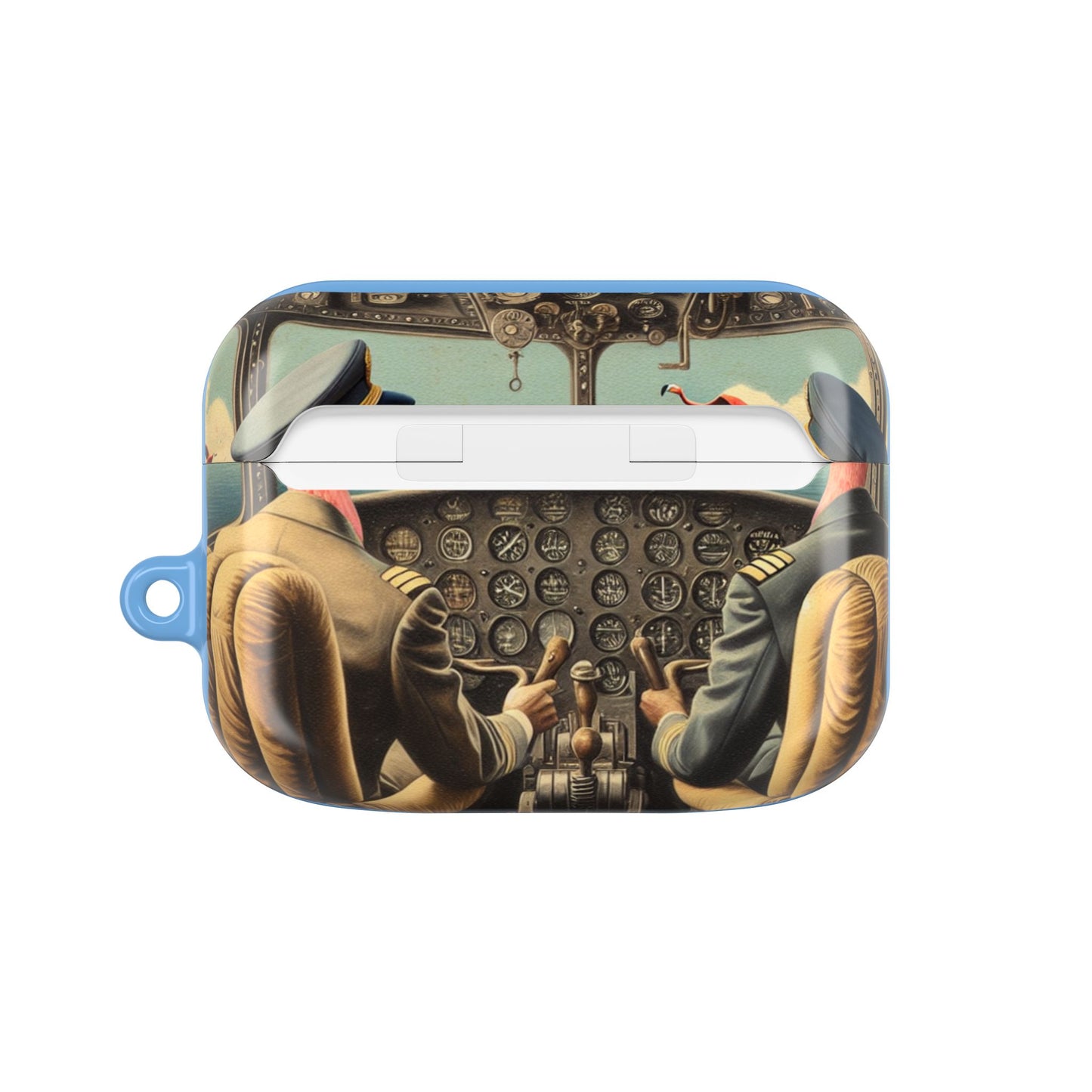 Flamingo Flight Deck AirPod Cases