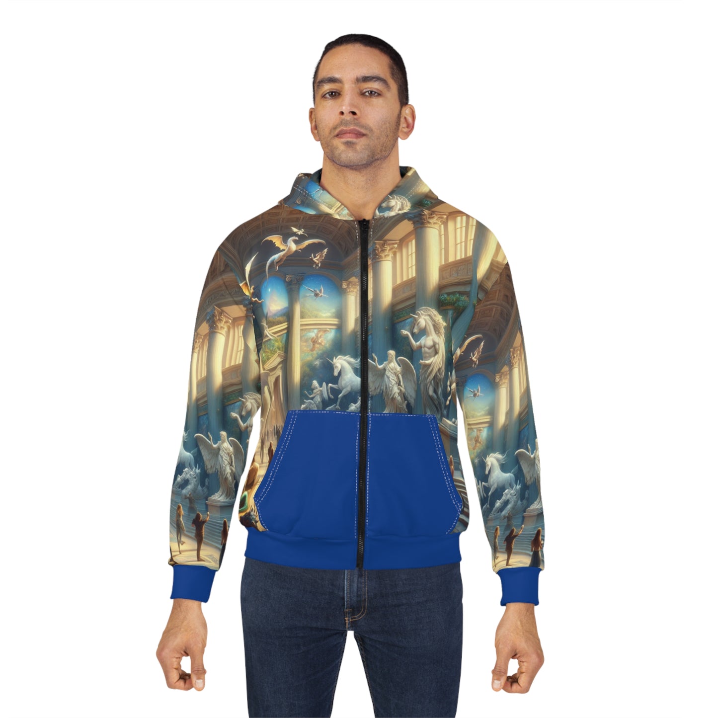 Atlantis Atrium All Over Print Zip Hoodie