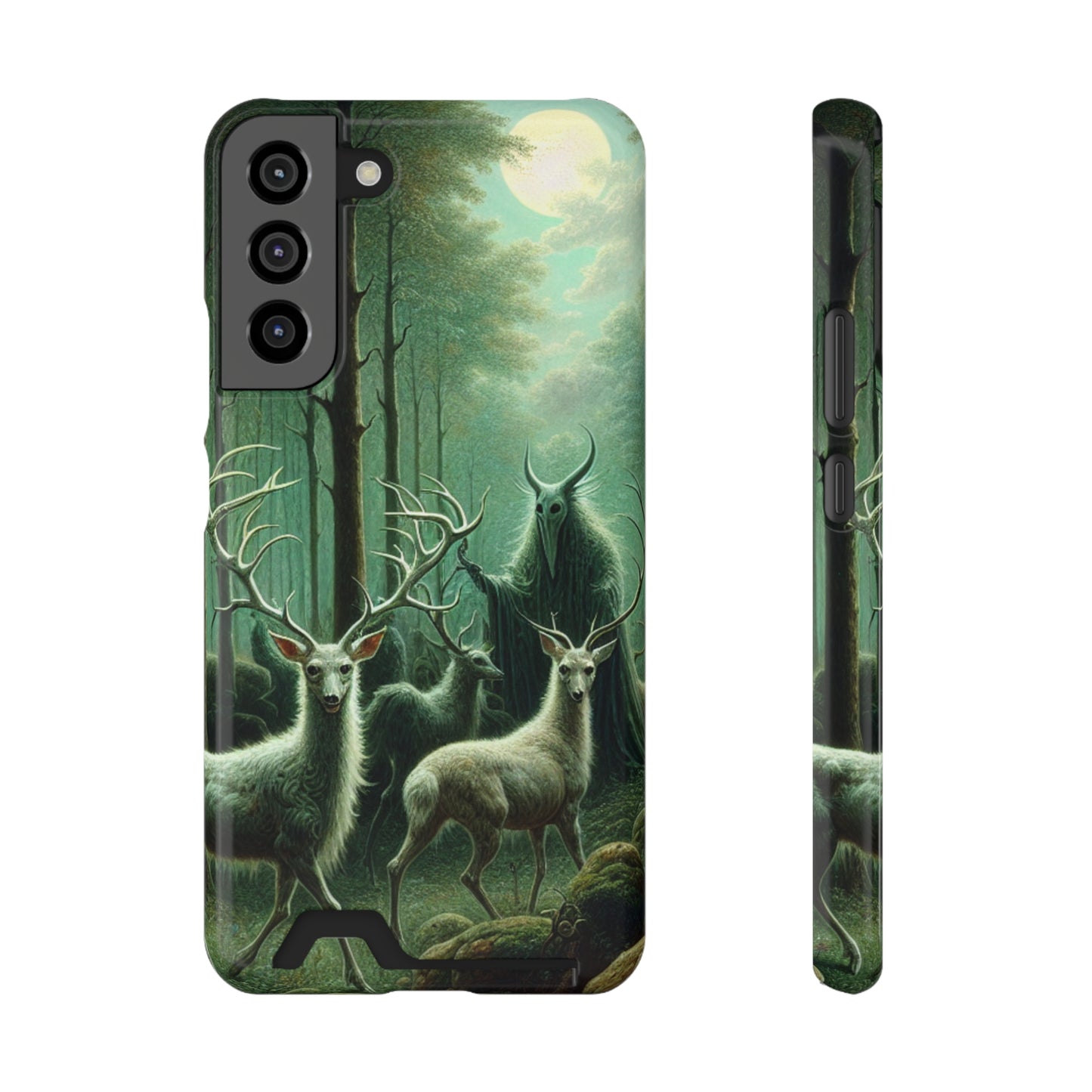 Wendigo Shepherd Phone Case with Card Holder - GALAXY