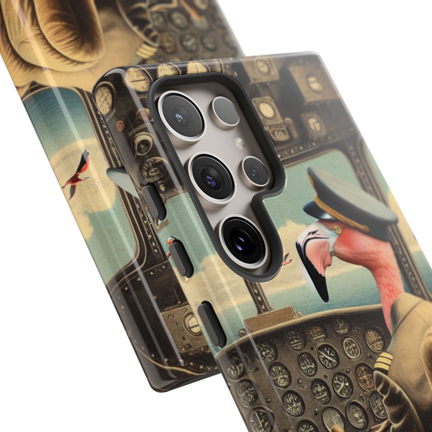 Flamingo Flight Deck Phone Case - GALAXY