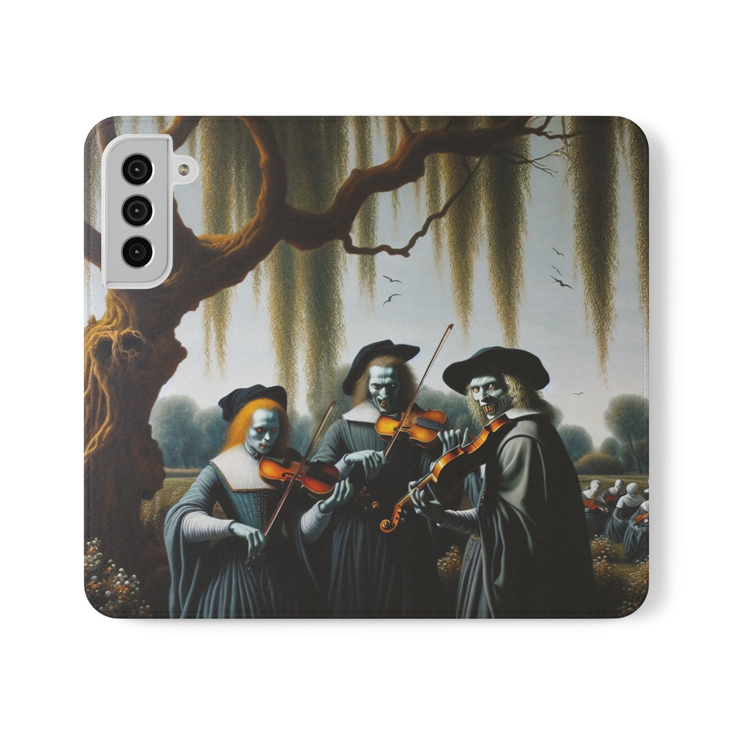 Vermeer's Vampire Violinists Flip Cases for iPhones
