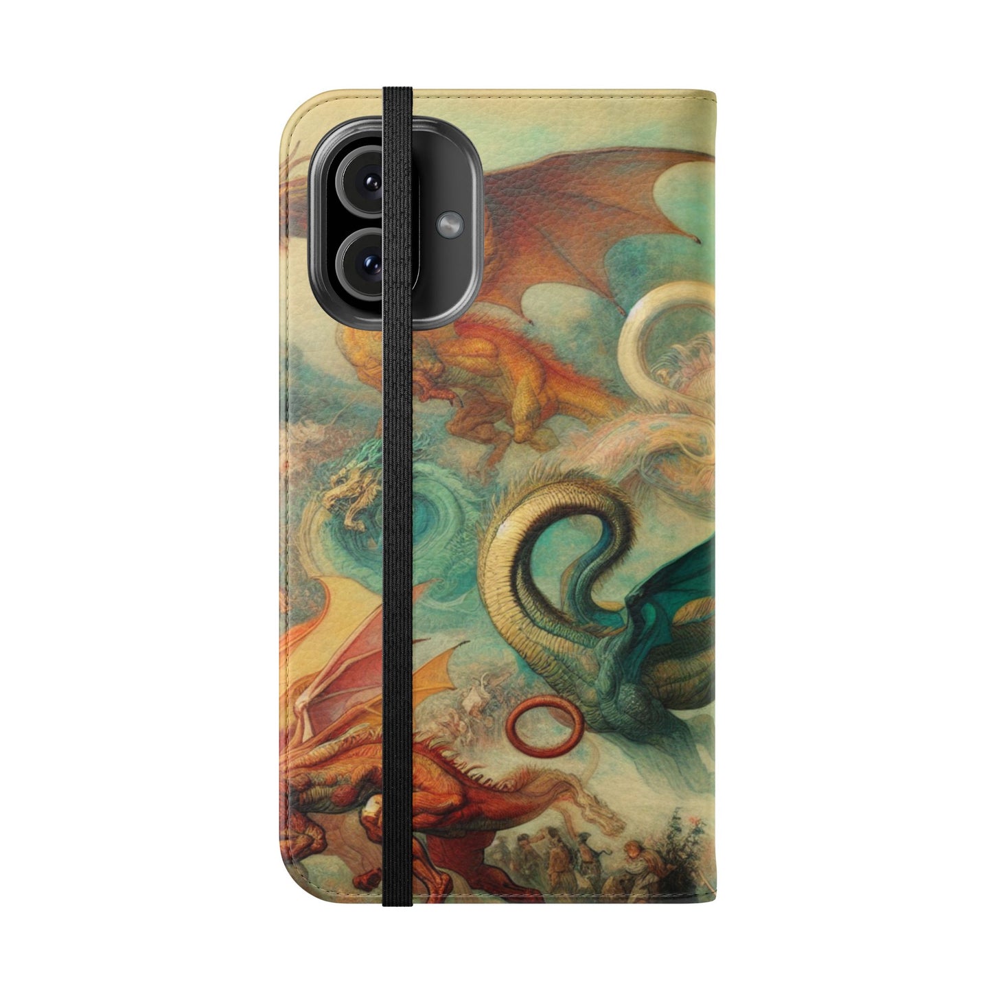Degas Dreams of Dragons Flip Cases for iPhones