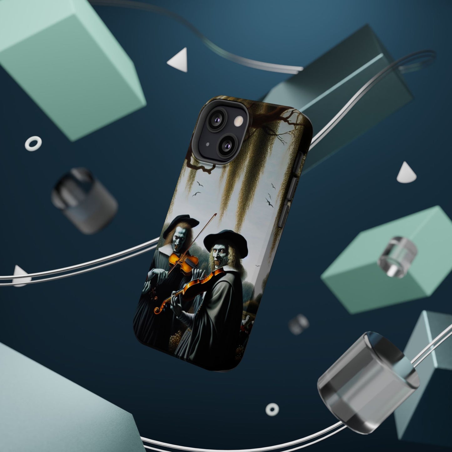 Vermeer's Vampire Violinists Magnetic iPhone Case