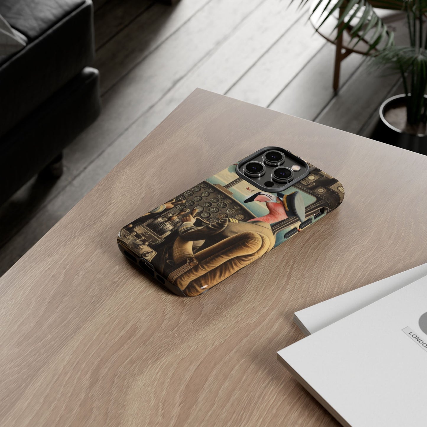 Flamingo Flight Deck Phone Case - IPHONE