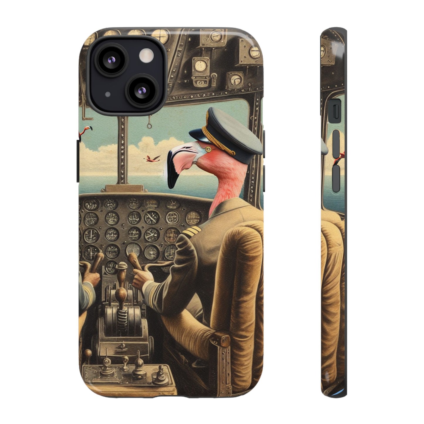 Flamingo Flight Deck Phone Case - IPHONE