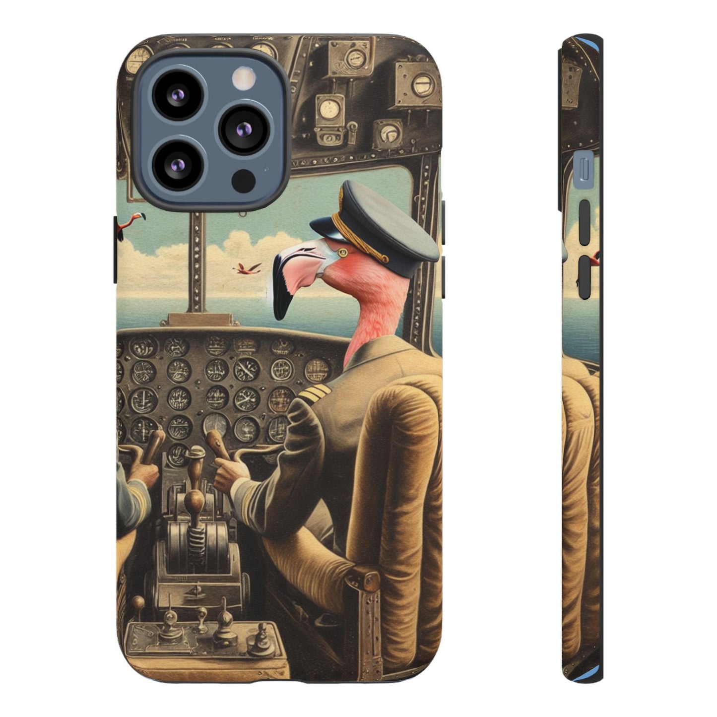 Flamingo Flight Deck Phone Case - IPHONE