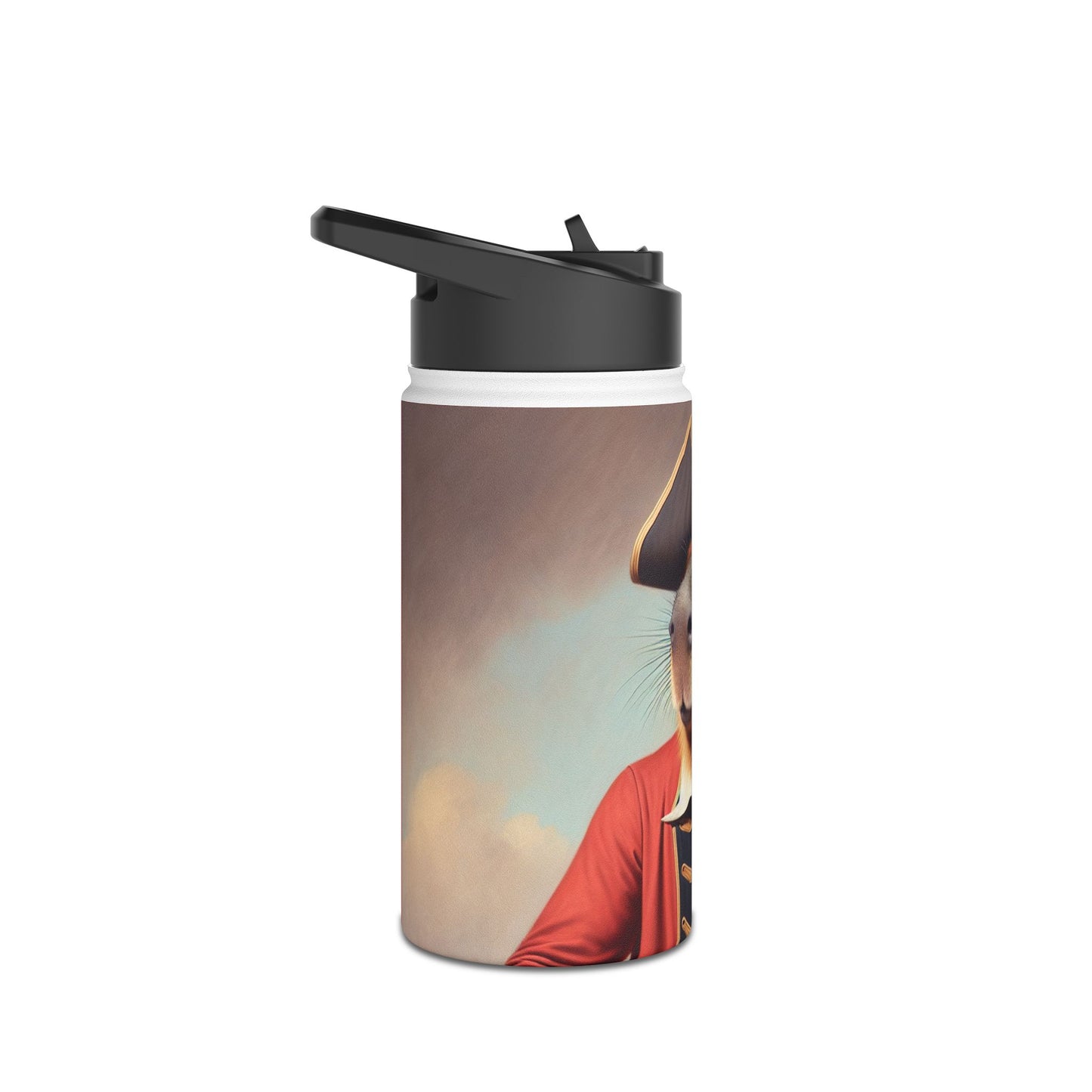 Captain Capybara Stainless Steel Water Bottle