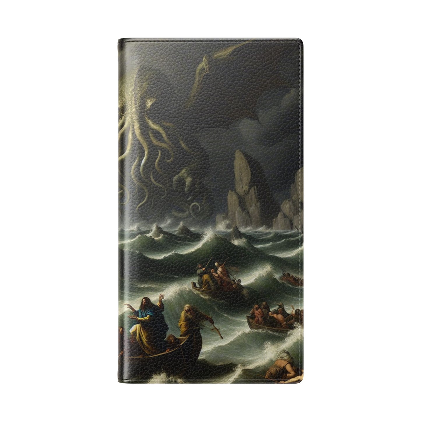 Cthulhu in the Storm Flip Cases for iPhones