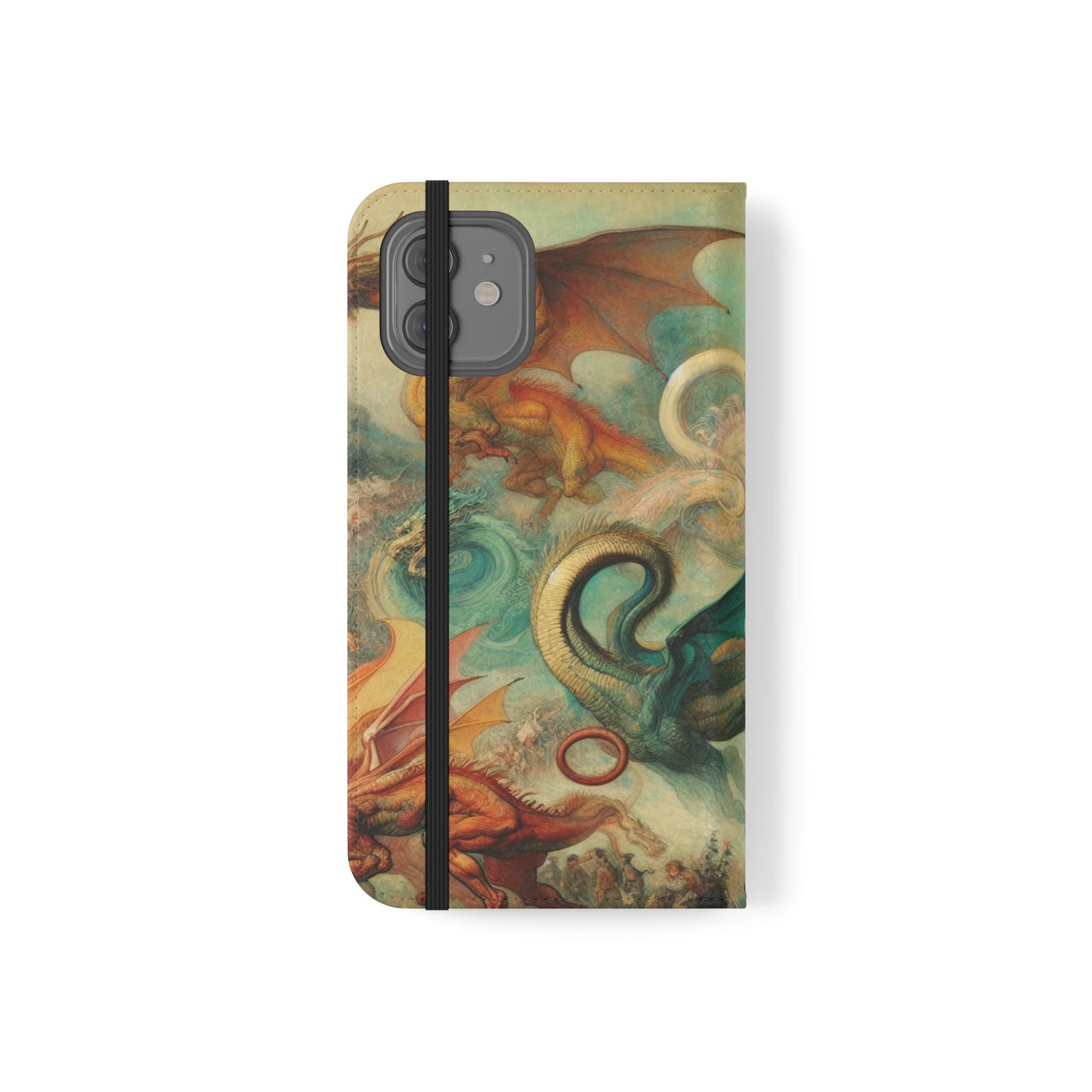 Degas Dreams of Dragons Flip Cases for iPhones