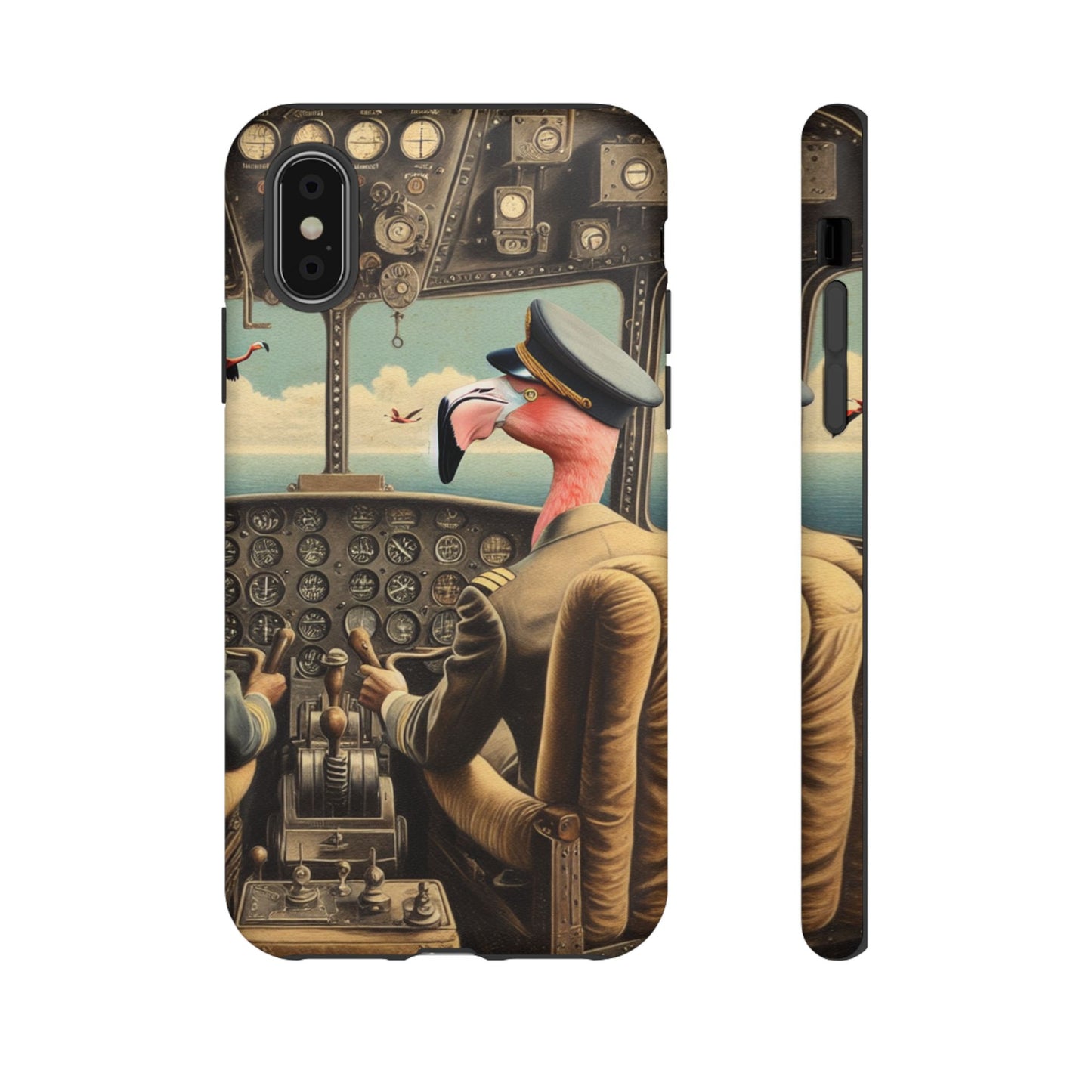 Flamingo Flight Deck Phone Case - IPHONE