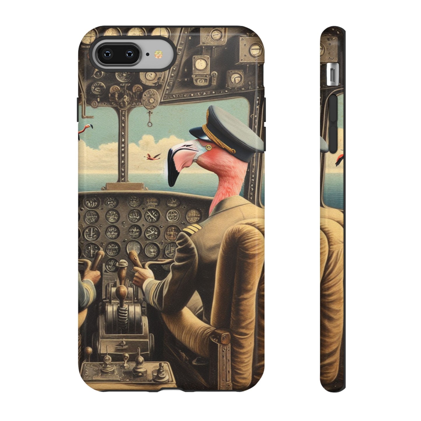 Flamingo Flight Deck Phone Case - IPHONE