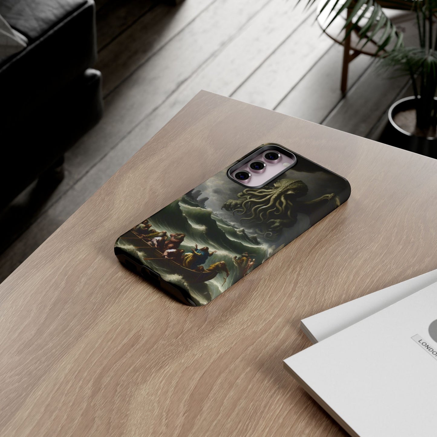 Cthulhu in the Storm Phone Case - GALAXY