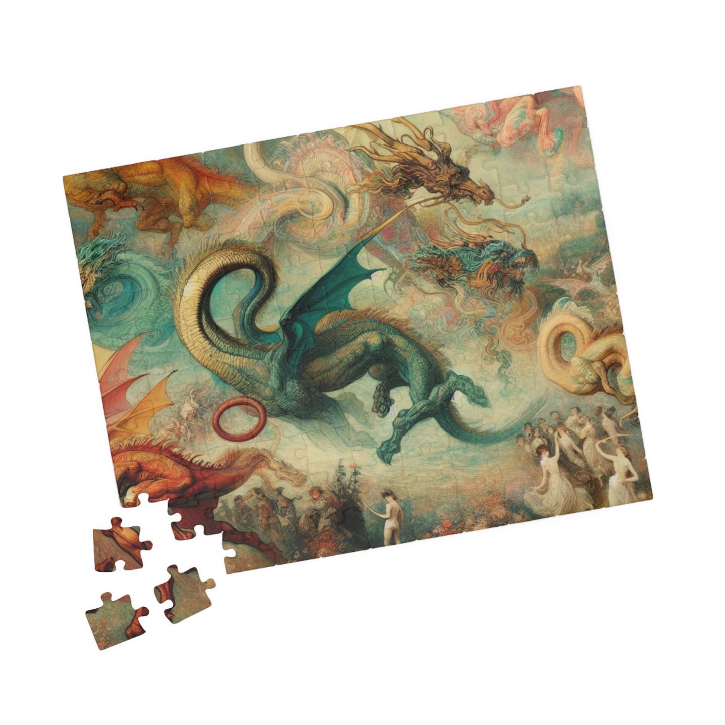 Degas Dreams of Dragons Puzzle (110, 252, 520, 1014-piece)