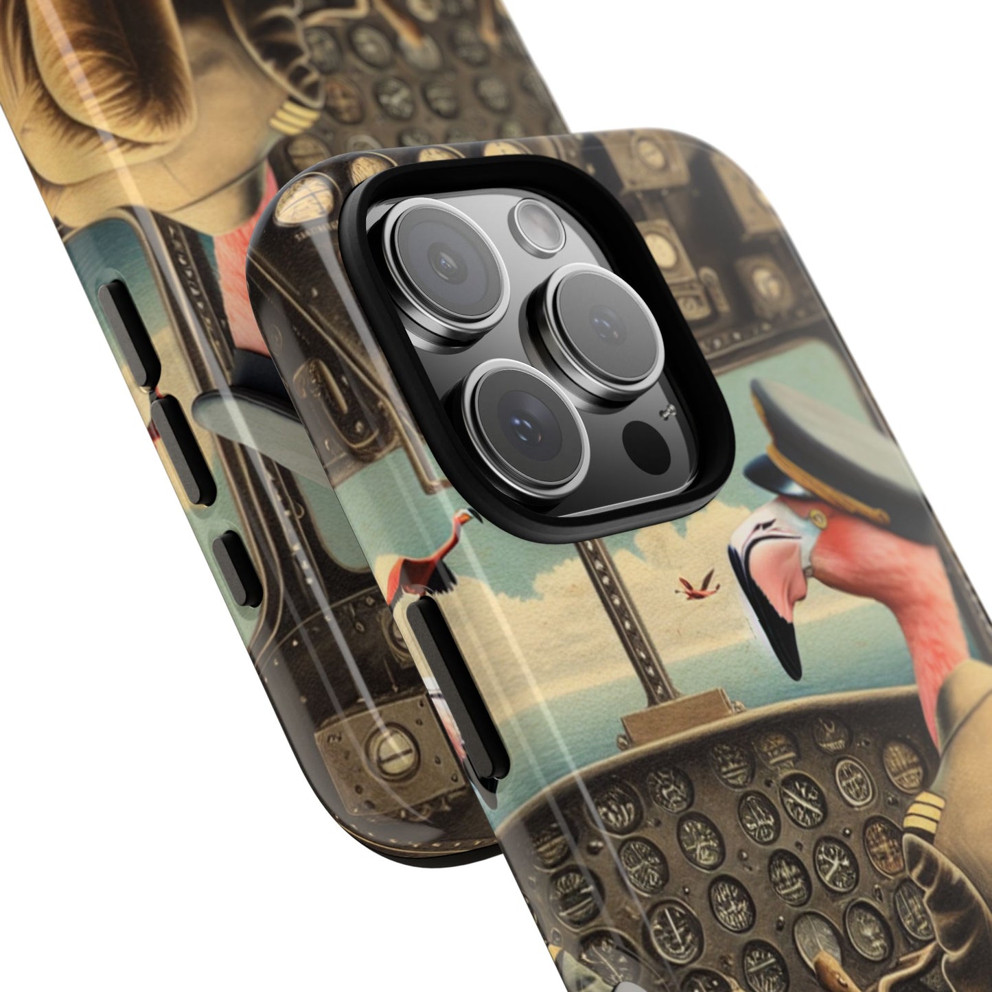 Flamingo Flight Deck Phone Case - IPHONE