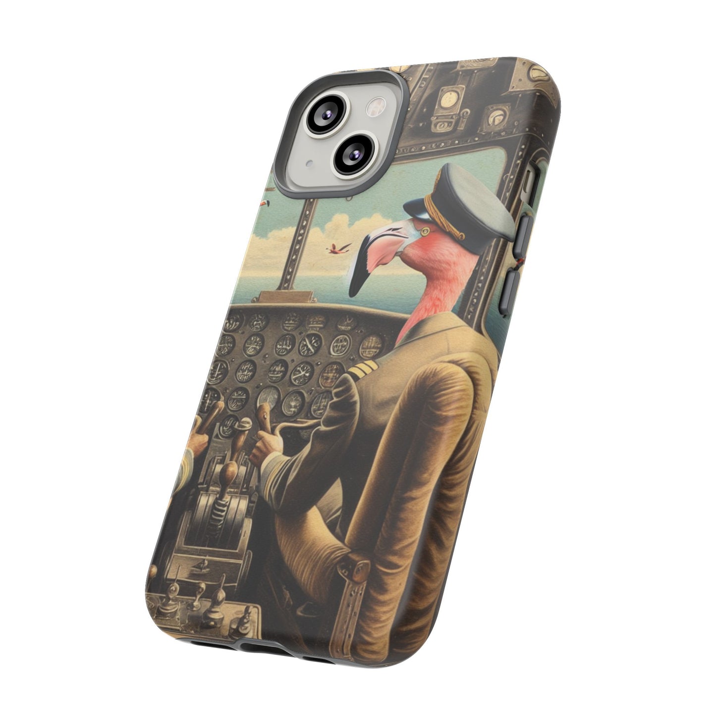 Flamingo Flight Deck Phone Case - IPHONE
