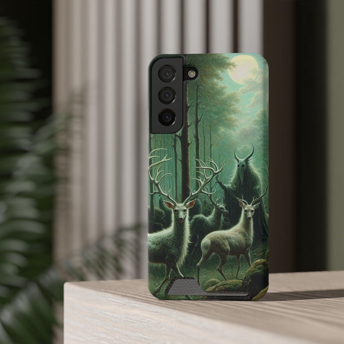 Wendigo Shepherd Phone Case with Card Holder - GALAXY
