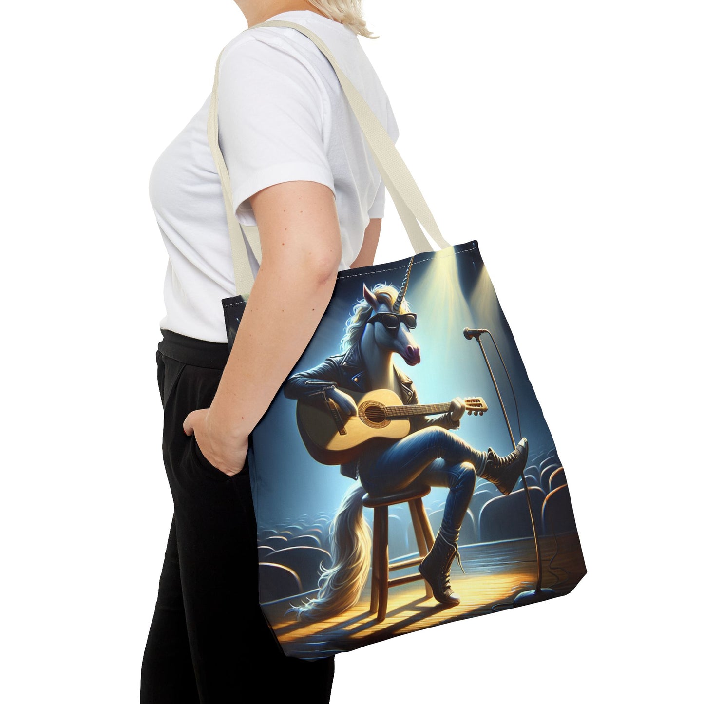 Unicorn Unplugged Tote Bag