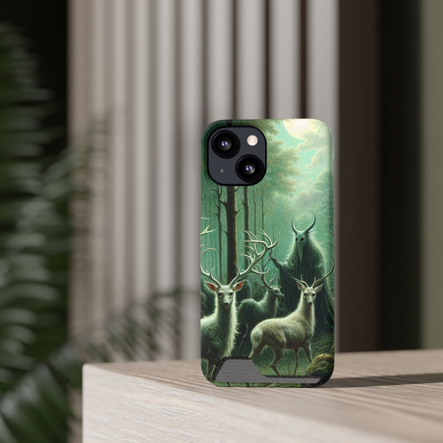 Wendigo Shepherd Phone Case with Card Holder - IPHONE