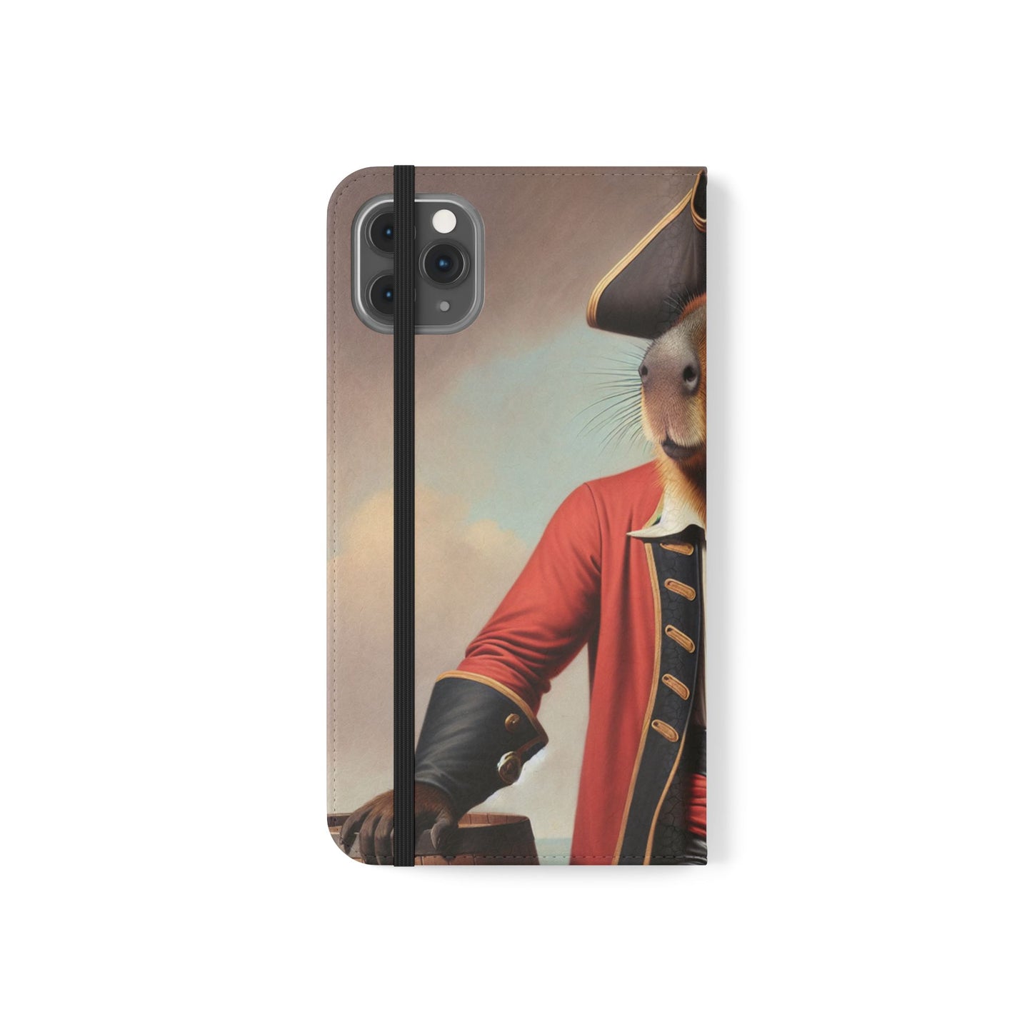 Captain Capybara Flip Case - iPhone/Galaxy