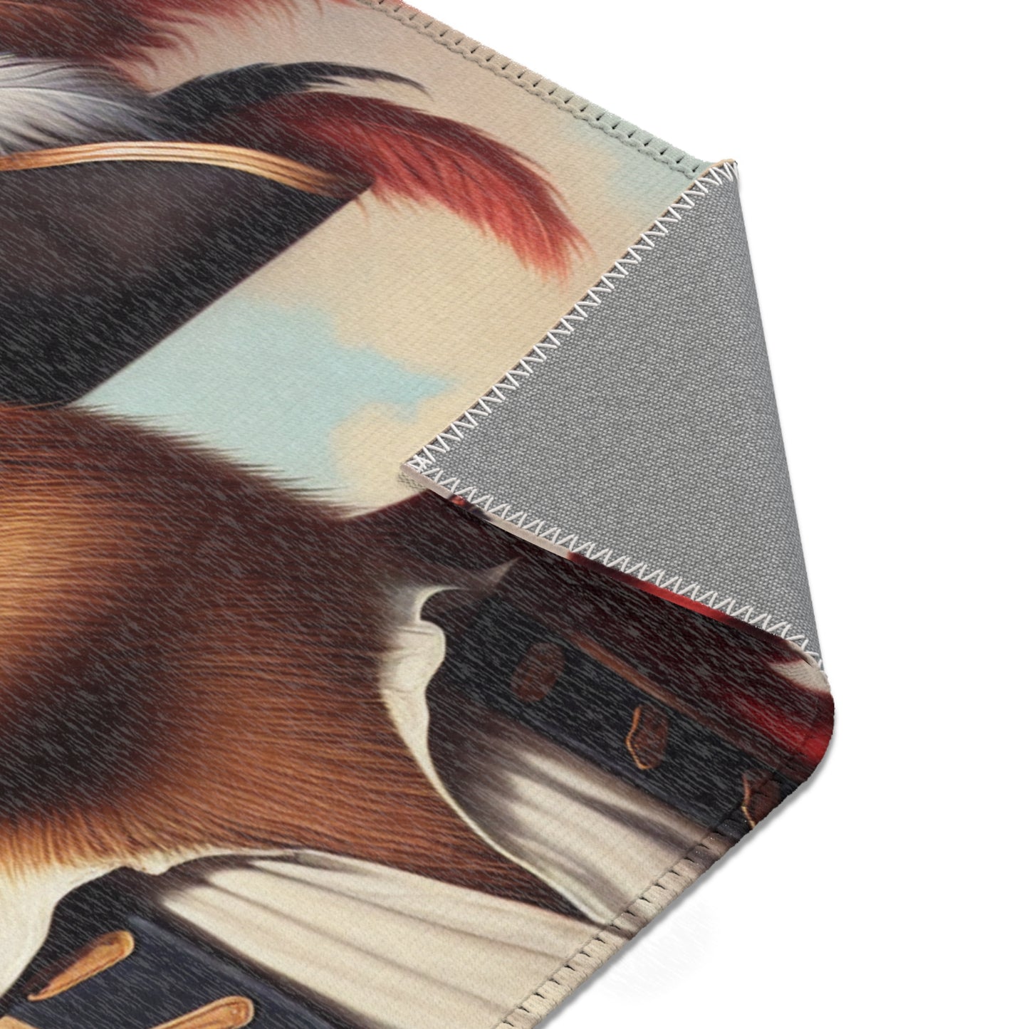 Captain Capybara Area Rug - HORIZONTAL