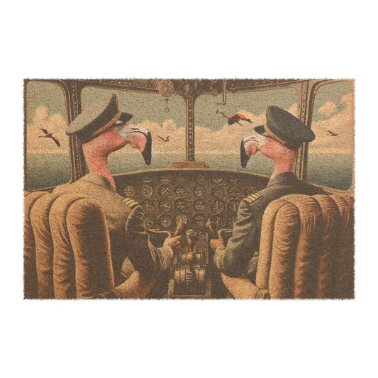 Flamingo Flight Deck Doormat