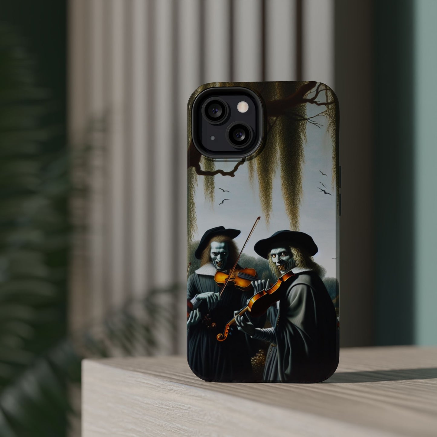 Vermeer's Vampire Violinists Magnetic iPhone Case