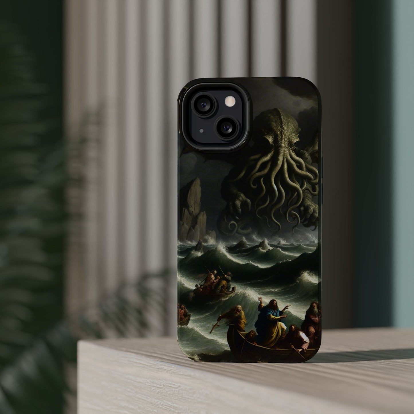 Cthulhu in the Storm Magnetic iPhone Case