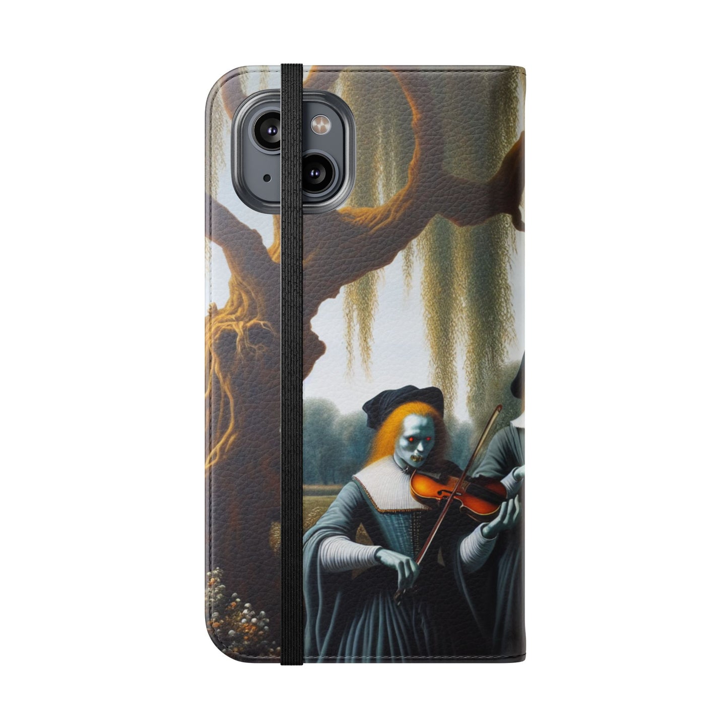 Vermeer's Vampire Violinists Flip Cases for iPhones