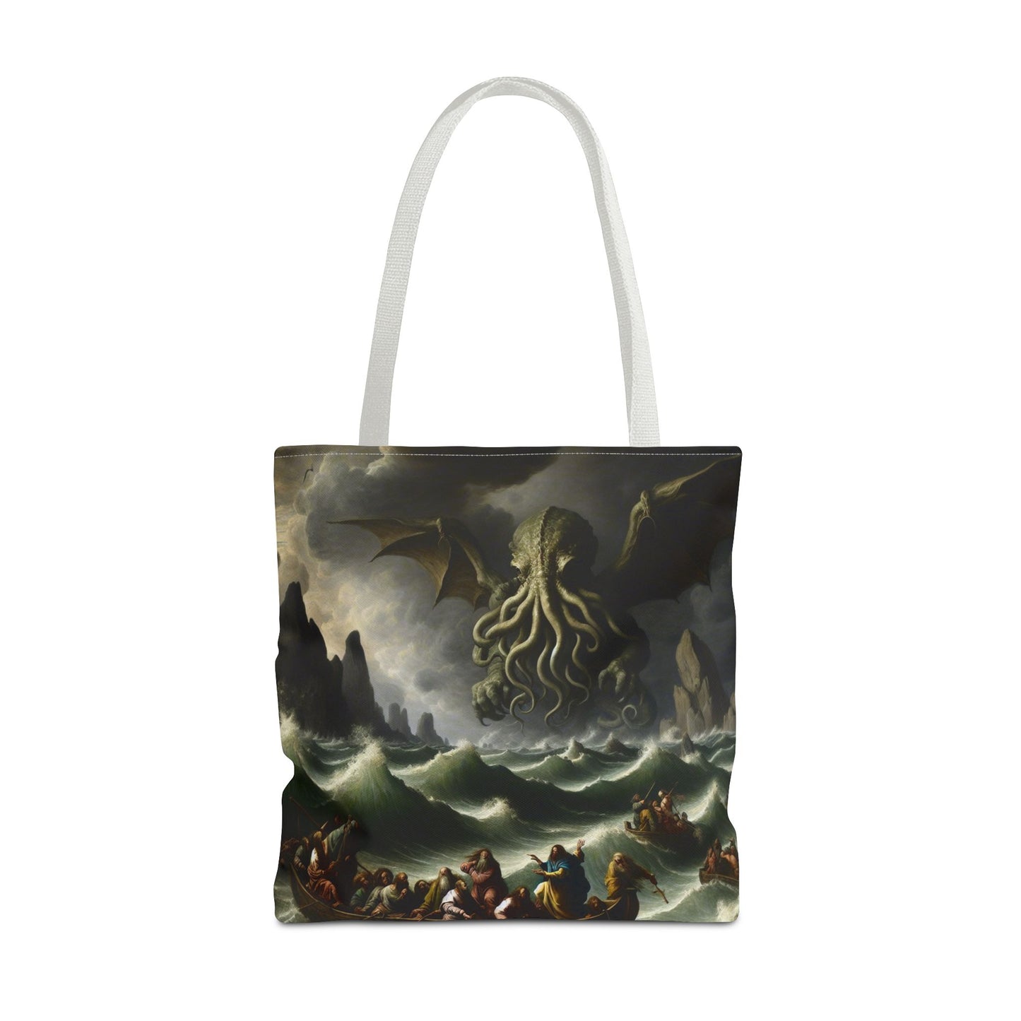 Cthulhu in the Storm Tote Bag