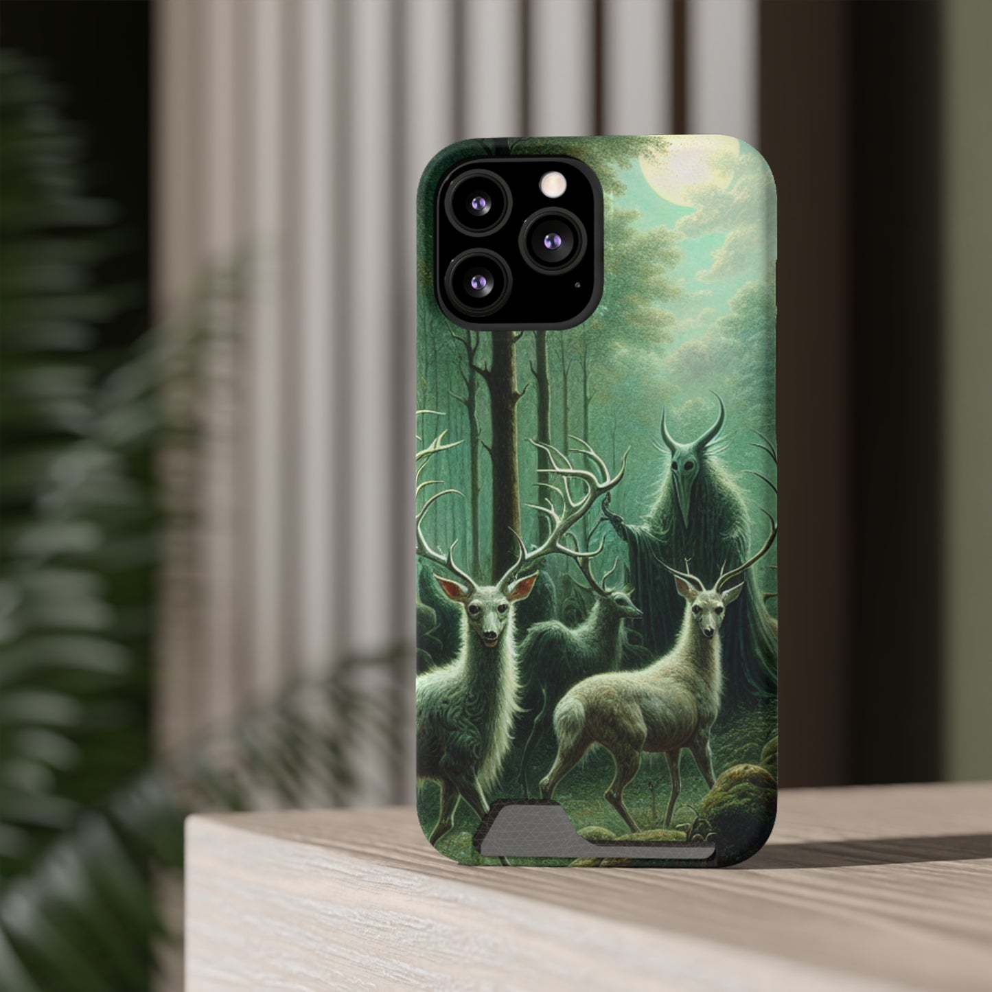 Wendigo Shepherd Phone Case with Card Holder - IPHONE