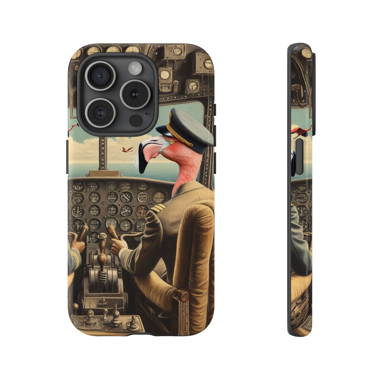 Flamingo Flight Deck Phone Case - IPHONE