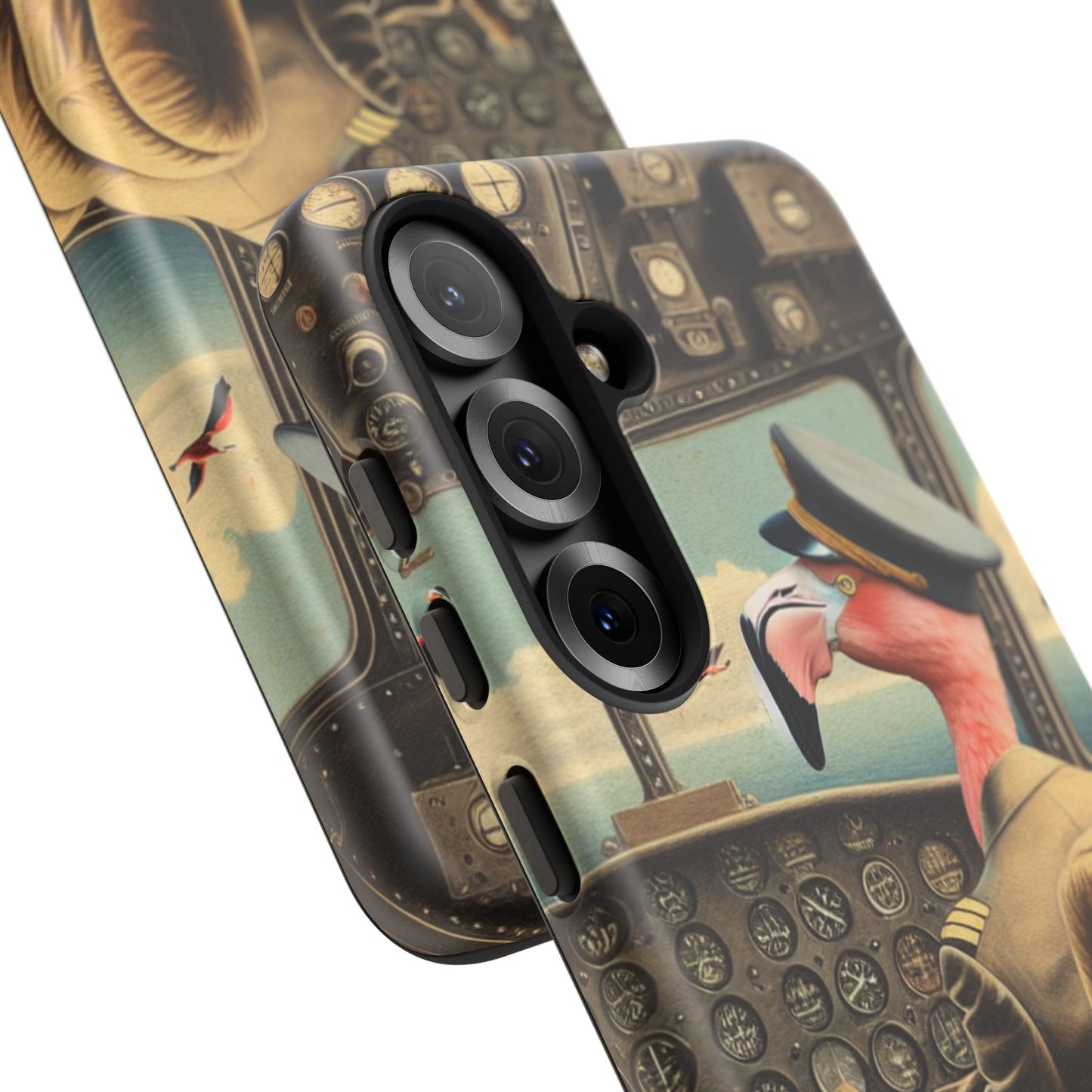 Flamingo Flight Deck Phone Case - GALAXY