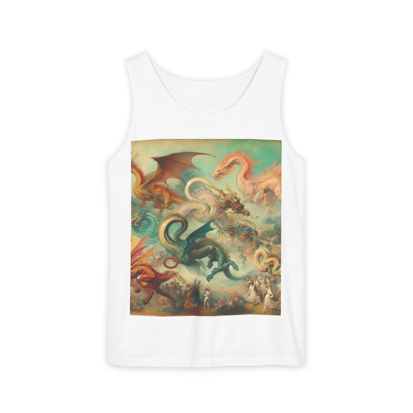 Degas Dreams of Dragons Unisex Tank Top