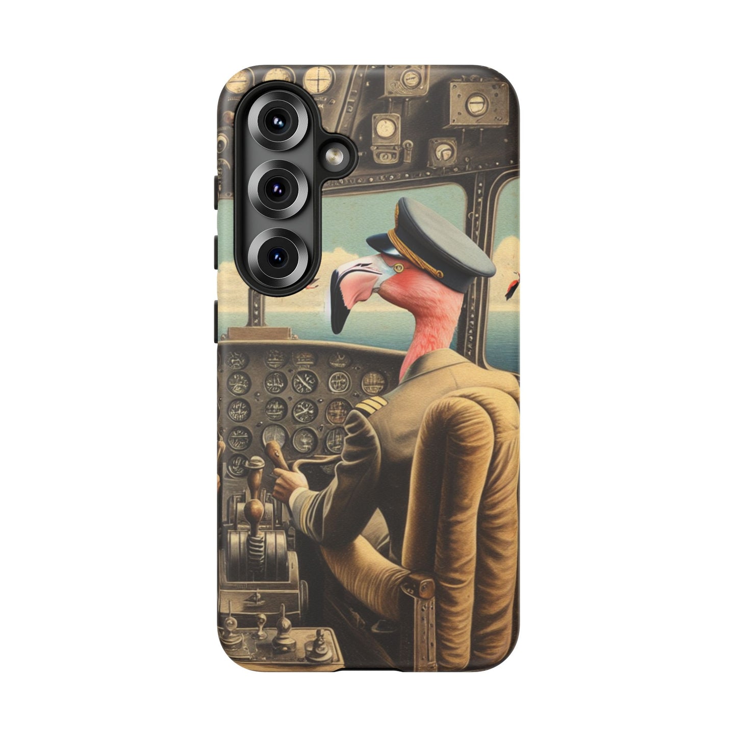 Flamingo Flight Deck Phone Case - GALAXY