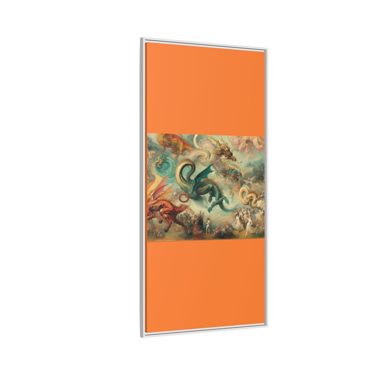 Degas Dreams of Dragons Canvas, Framed (Multi-color)