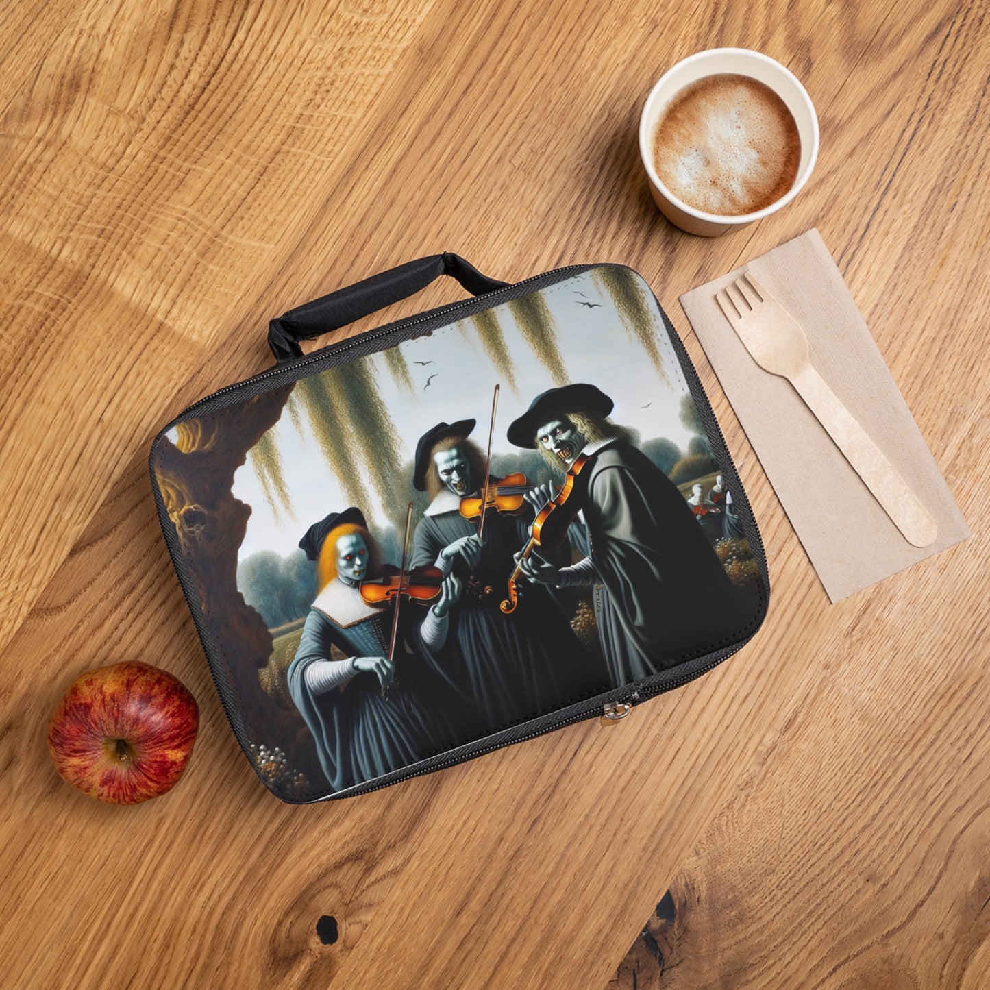 Vermeer's Vampire Violinists Lunch Bag